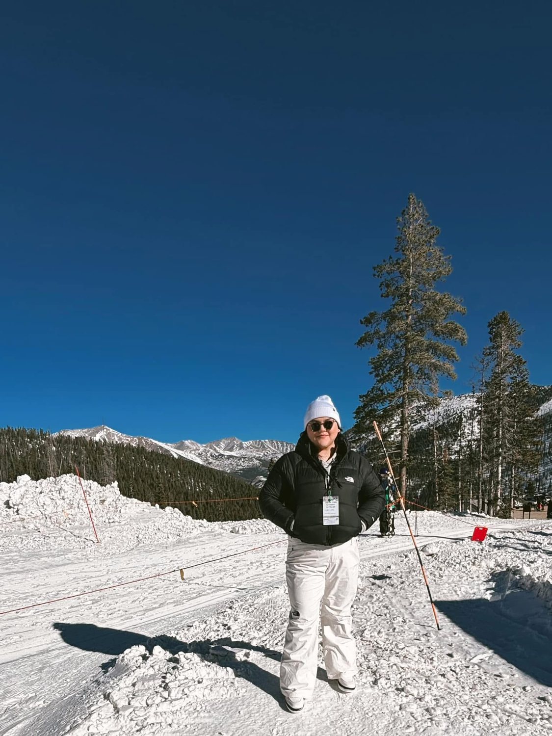 Winter day in the Colorado mountains